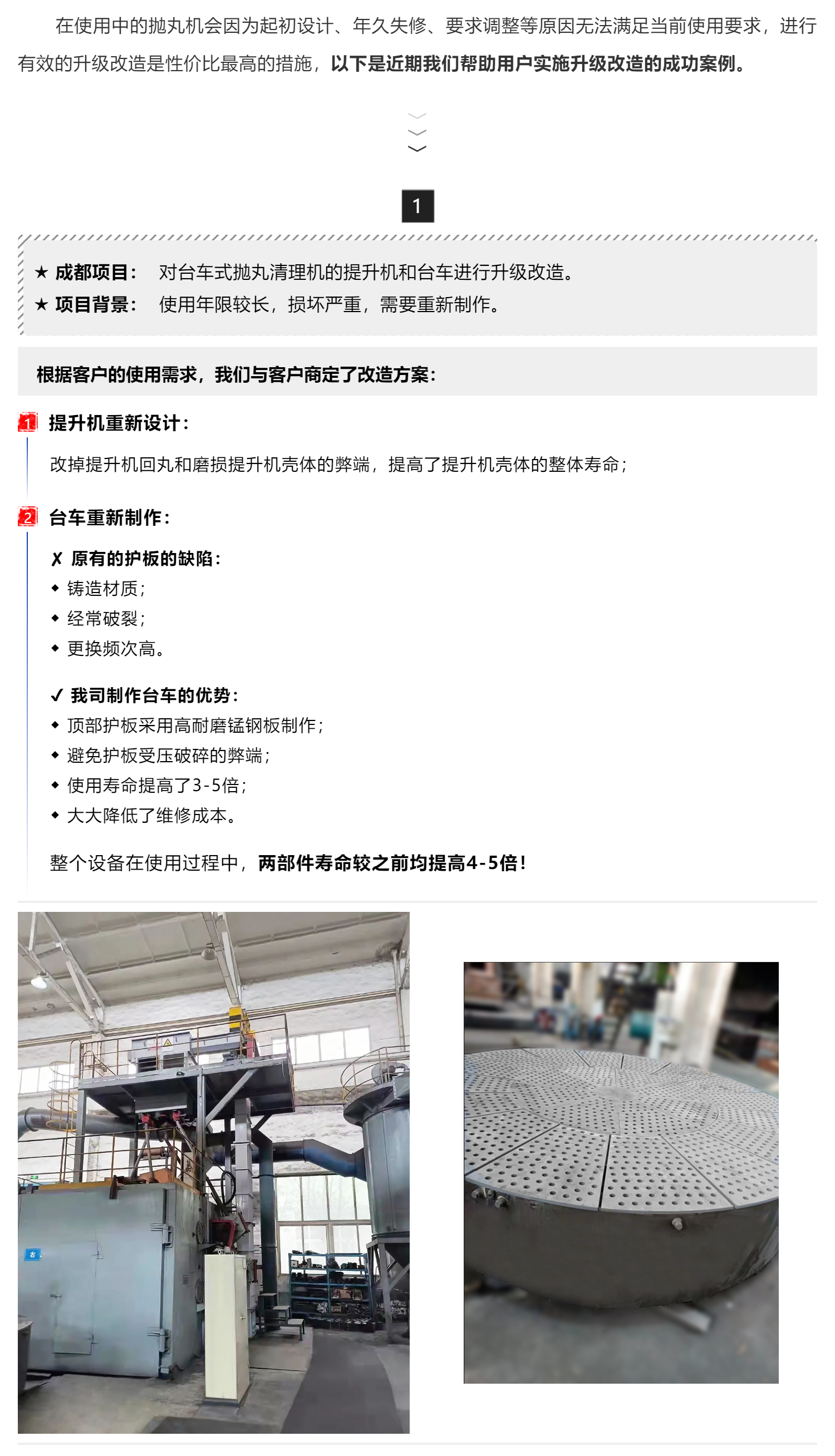 升級改造、降本提效——我司在成都、湖南兩個拋丸機升級改造項目順利交付驗收_壹伴長圖1_01